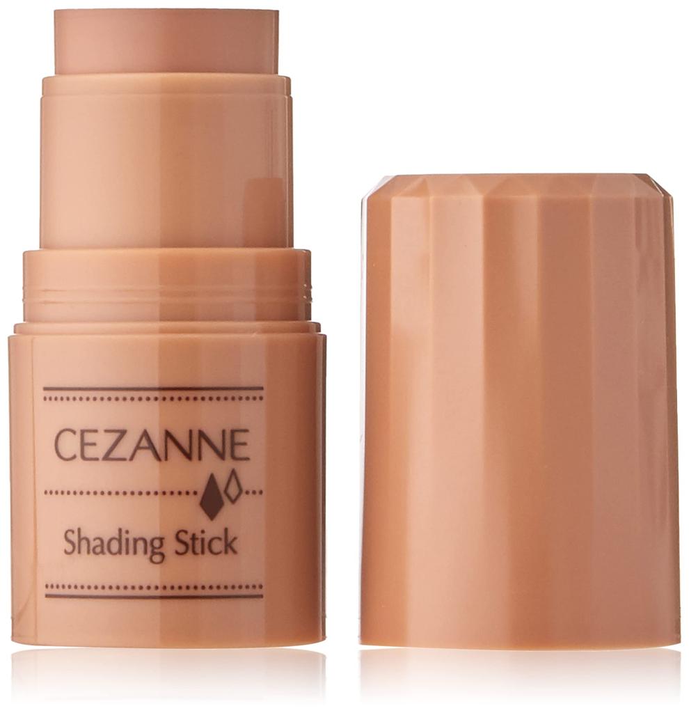 CEZANNE Shading Stick Face Makeup Matte Brown (x 1)