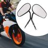 2 Pieces Motorcycle Rear View Mirrors High Performance Parts Sturdy Practical Professional
