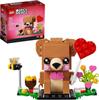 LEGO Строительный комплект BrickHeadz «Мишка Валентина» 40379