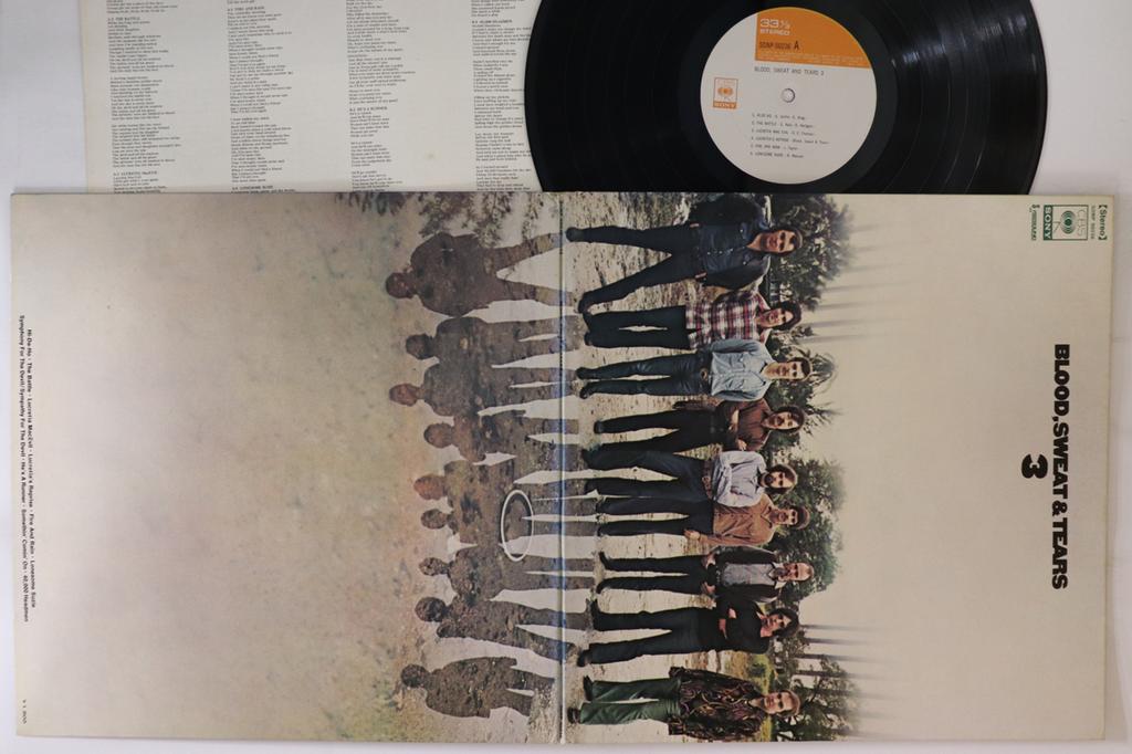 LP Пластинка BLOOD SWEAT & TEARS - Blood Sweat And Tears 3 SONP50236 CBS SONY 1970 Япония Рок Б/У