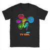 Men's Punk Tv Girl T Shirt 100% Cotton Tops Vintage Short Sleeve O Neck Tees Big Size T-Shirt