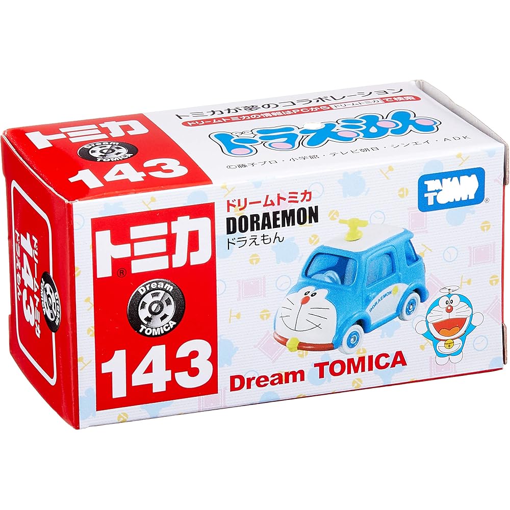 Tomica Dream Tomica No.143 Doraemon Die-Cast Toy Vehicle Collectible Model