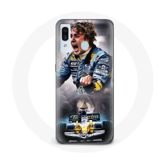 Case for Samsung Galaxy A30 Formula 1 Fernando Alonso F1 Driver