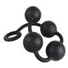 Edostree Anal Plug Anal Beads Anal Development 4 Balls Super Big Silicone Sex Toys XQGS-01 (L)