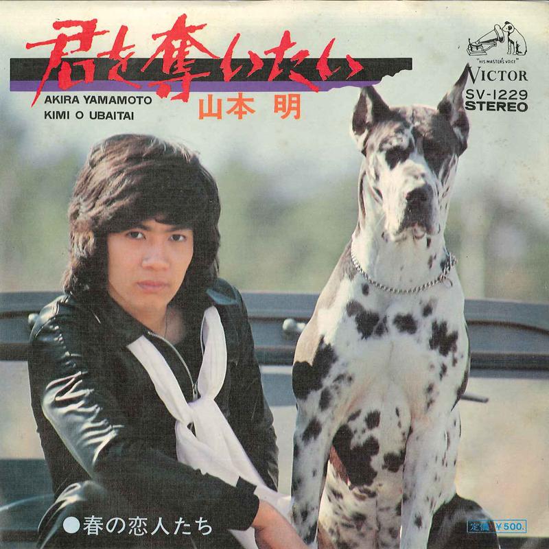 7inch Record AKIRA YAMAMOTO - Kimi Wo Ubaitai / Haru No Koibito T SV1229 VICTOR 1975 Japan Japanese Pop/Rock Used
