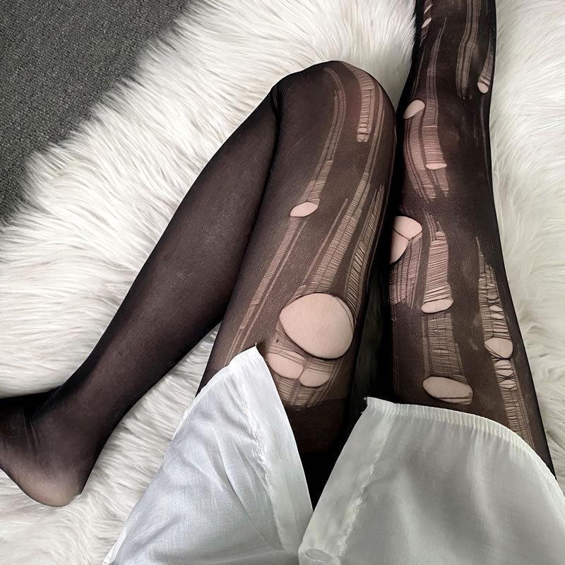Disposable Tear-Away Sexy Pantyhose for Hotels, Clubs, and Students