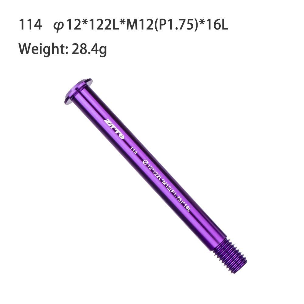 12mm Diameter Bicycle Thru Axle M12 Thread Quick Release Skewer Durable Thru Axle  Road Bike