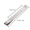 5Pcs/Pack Metal Sewing Crimping Clip Stainless Steel Ruler Measurement Clips