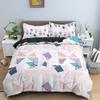 Nordic Geometric Duvet Cover Set Queen King Full Size Quilt Cover with Pillowcases Bedding Home Decor Multicolor Comforter Cover