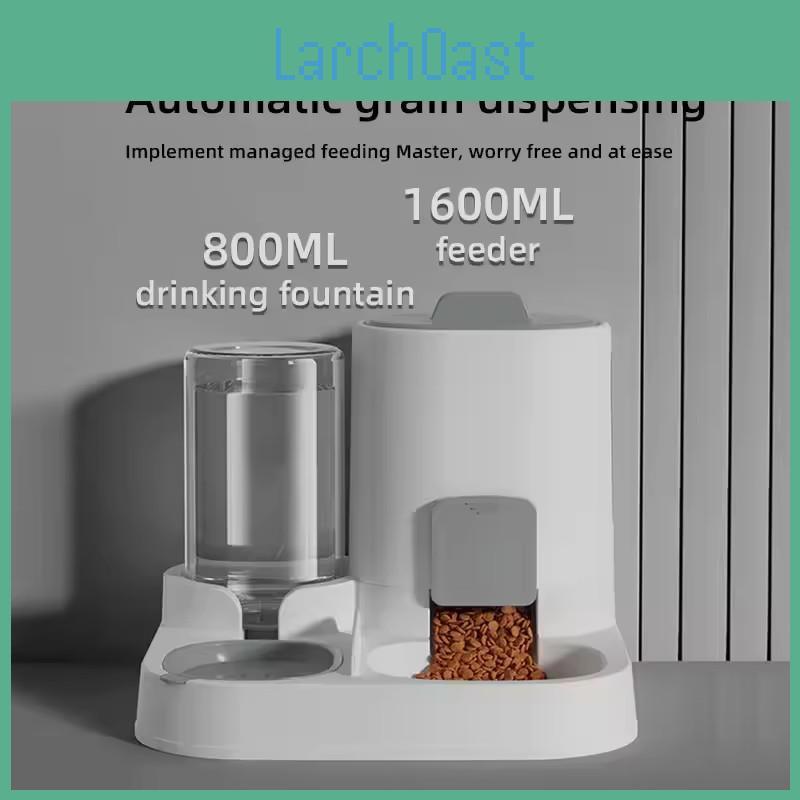 Cat Water Feeder Dog Feeding Bowl Cat Bowl Smooth Food And Water Supply Twoinone Water Dispenser Cat Bowl Pet Supplies
