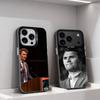 Чехол для телефона L-Legends C-Charlie K-Kirk Для iPhone 11,12,13,14,15,16,17,Pro,Max,Plus,E,Air,Mini IMD Матовый Черный