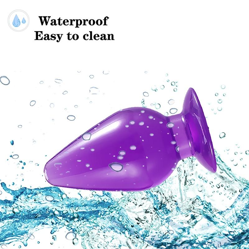 Anal Plug Dildo Prostate Massager Vagina Anus Stimulator Trainer Butt Plug Suction Cup Erotic Products Sex Toys for Man Woman