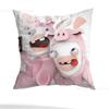 Наволочка для подушки в стиле R-Rabbids Invasion, декоративная, в повседневном стиле, подходит для домашнего декора (исключая наполнитель)