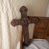 Wood Carving Cross for Wall Decoration, Christian Cross, Hanging Passover, Rustic Wood Cross Home Decor Christmas Gifts