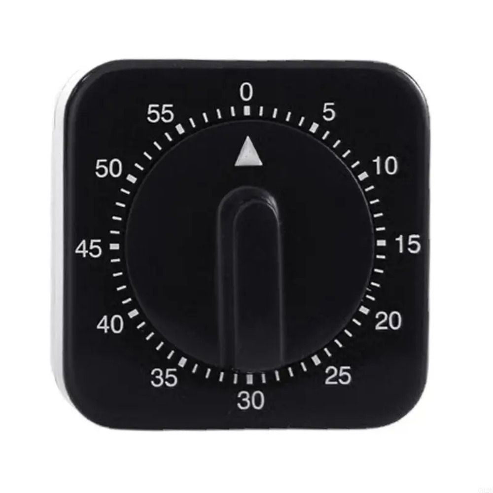 Loud Alarm Mechanical Kitchen Timer Plastic Visual Countdown Timer Children's Timer Kitchen