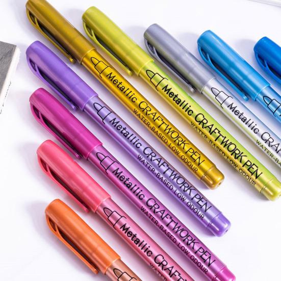 12 шт./кор. набор гелевых ручек, яркие, насыщенные цвета, прочное покрытие, зажим, дизайн, чернильные ручки, бумага