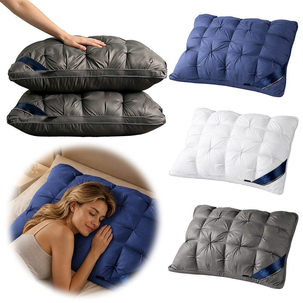 48 × 74cm Cervical Pillow Breathable Pillow Inner Comfortable Deep Sleep Neck Pillow  Home Use