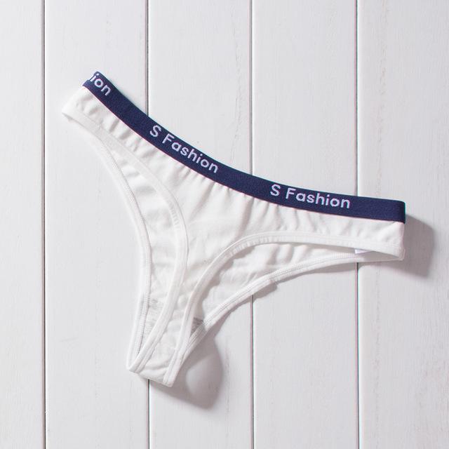 Женское нижнее белье из хлопковых стрингов. Женское короткое сексуальное нижнее белье. Длинные брюки с буквами.