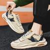Мужская повседневная спортивная обувь Модная обувь для бега на шнуровке с мягкой подошвой Мужская дизайнерская удобная обувь на платформе Новинка