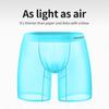 1 шт. Мужские боксеры Ice Silk, мягкие, удобные, прозрачные, ультратонкие, дышащие, мужские боксеры, шорты