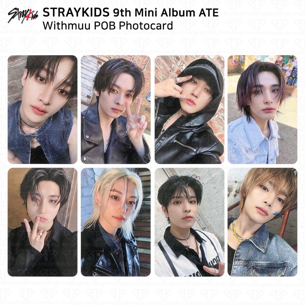 Stray Kids 9-й мини-альбом ATE POB Photocard AppleMusic Aladin Withmuu SKZ KPOP