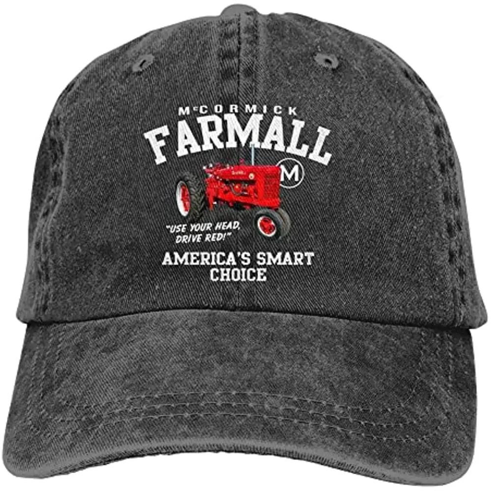 Бейсболка унисекс Farmall, кепка для папы, хлопковая регулируемая кепка дальнобойщика для мужчин и женщин, кепка дальнобойщика, мужская кепка унисекс, повседневная