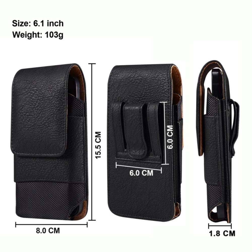 Belt Style Leather Phone Case Hanging Waist Bag Orbit Flex Phone Waist Bag Mobile Phone Pocket