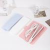 Silicone Hair Curling Wand Cover, Non-Slip Flat Curling Iron Insulation Mat ,Hair Straightener Storage Bag Hairdressing Tools