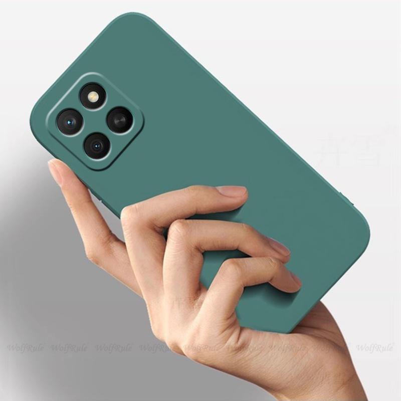 Чехол для Honor X8C Huawei Honor X8C Capas Бампер для телефона Оригинальный Противоударный ТПУ Жидкий Силикон Мягкий Чехол Honor X8C Fundas