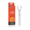 1 Pc Stainless Steel Tongue Scraper Tongue Plate For Removing Bad Breath Double Layer Tongue Coating Cleaner Brush Oral Care