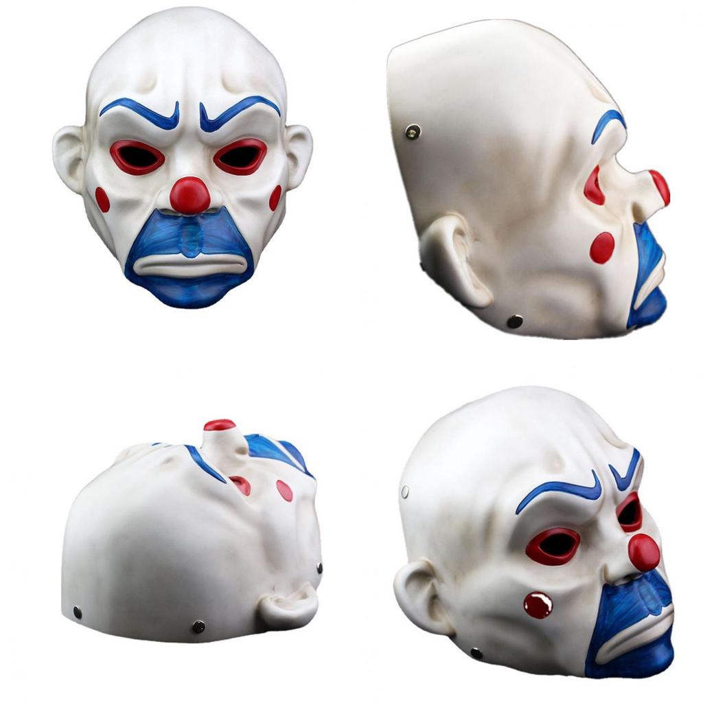 Уникальная смоляная маска Джокера для празднования Хэллоуина и тематических костюмированных вечеринок