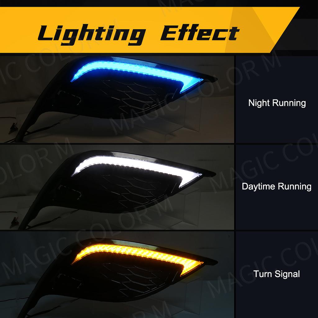 81482-06190 81481-06220 Светодиодные противотуманные фары DRL дневные огни для Toyota Camry 2025 2025 2025 Крышка бампера Лампа дневного света