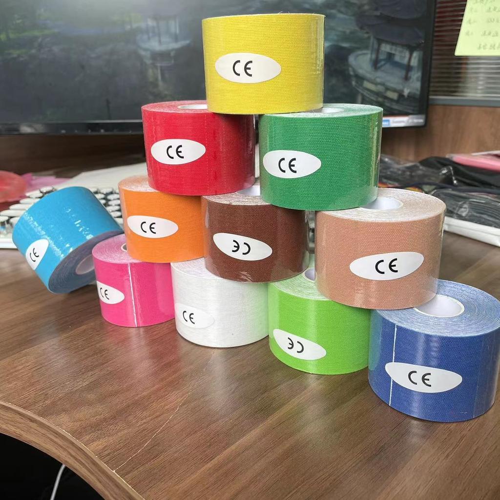 Sports Waterproof Kinesiology Tape Stickers Athletic Bandage Muscle Recovery Protector Strapping Pain Relief Tennis Gym 1pcs