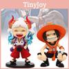 Очаровательная коллекция мини-фигурок One Piece с изображением смеющегося Эйса и Ямато для энтузиастов