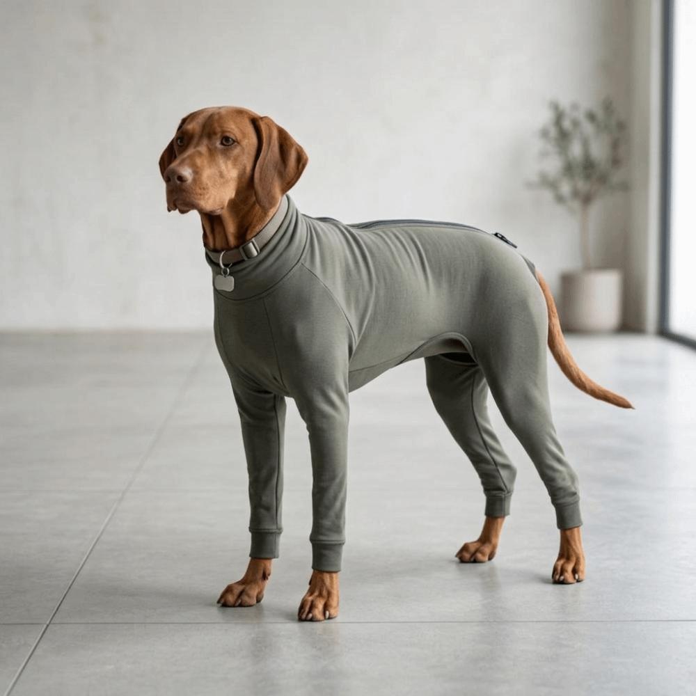 Breathable Dog Recovery Suit Elastic Full Coverage Dog Clothes Dog Anti-shedding Suit Daily Wear