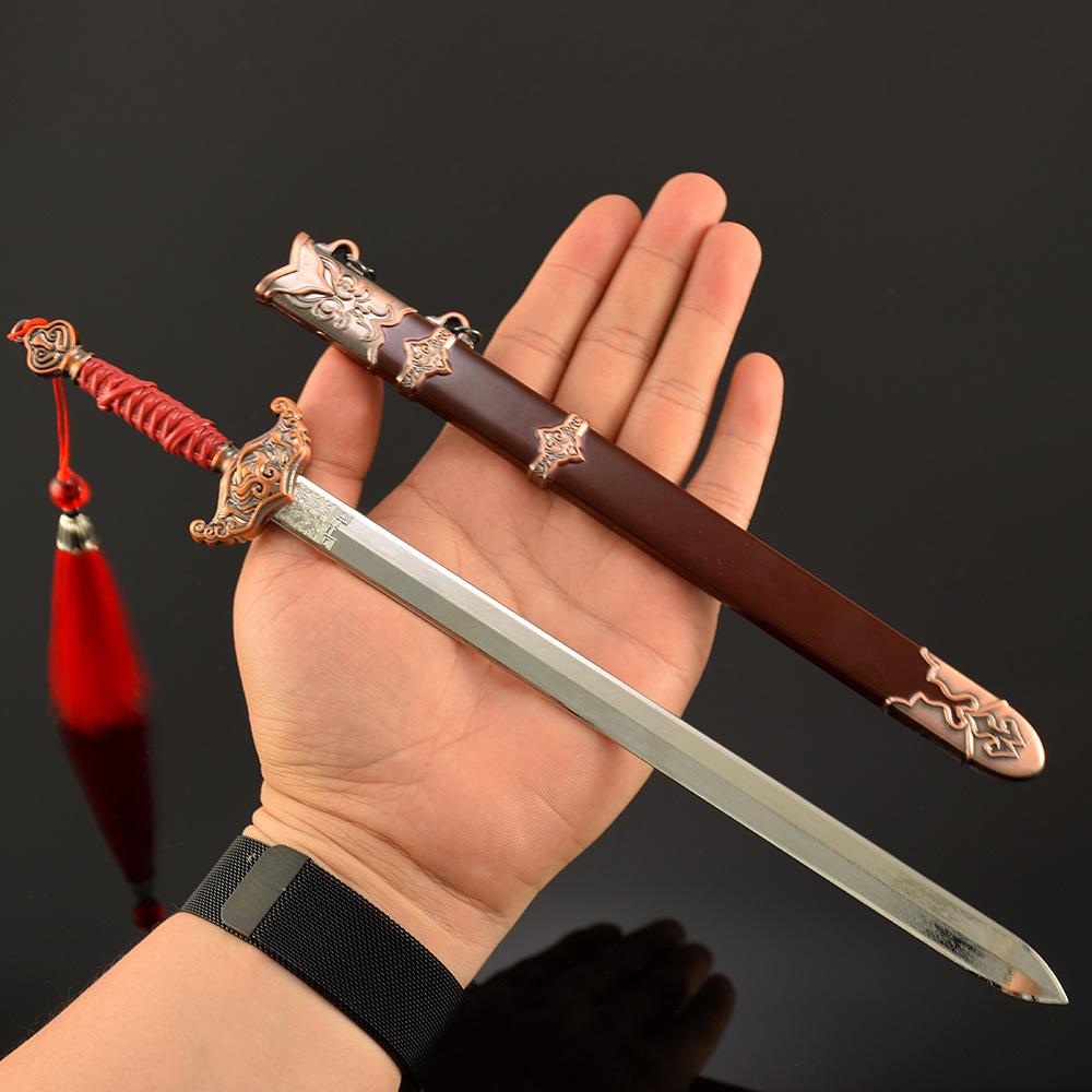 30 см Нарака: Игровые периферийные устройства Bladepoint Металлическая модель Noble Blade Коллекционные настольные украшения Косплей Меч Игрушка Реквизит Подарки для мальчиков