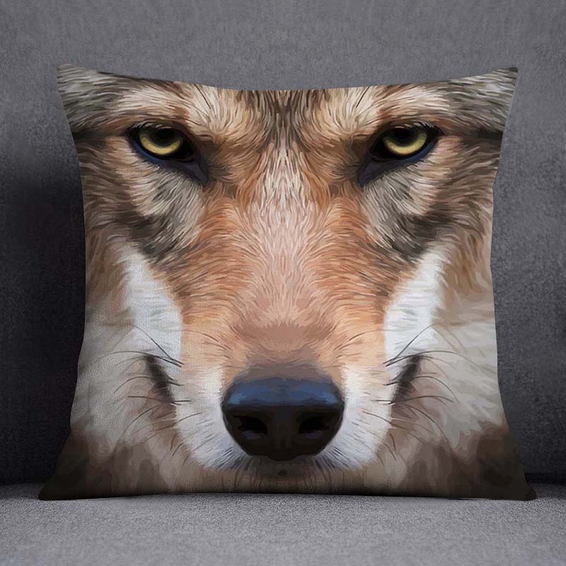 Африканские животные и звери, украшение для дома, наволочка, квадратная наволочка, украшение для дома и офиса, наволочка