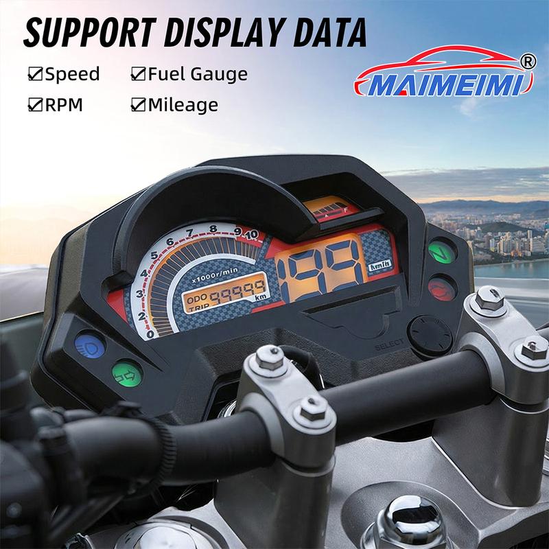 For Yamaha FZ S/FZ16/Fz V1/Fazer Speedometer Assembly Meter Digital Tachometer Dashboard Speedometer LED Display
