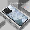 Красочный пейзаж для OnePlus Nord 3 5 6T 7 Pro 8 12 10T Reno8 Lite 5G 10R Nord N30 Чехол для телефона из закаленного стекла с твердой оболочкой Черный