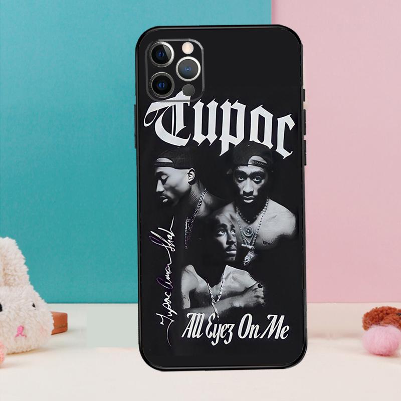 Чехол для телефона 2Pac Hip Hop Singer Для iPhone 17 Air 16 15 14 13 12 11 Pro Max 12 13 mini 15 16 Plus 16e Чехол Coque
