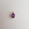 Pear Amethyst Luxury Pendant Minimal Gemstone Pendant Amethyst birthstone/Annive