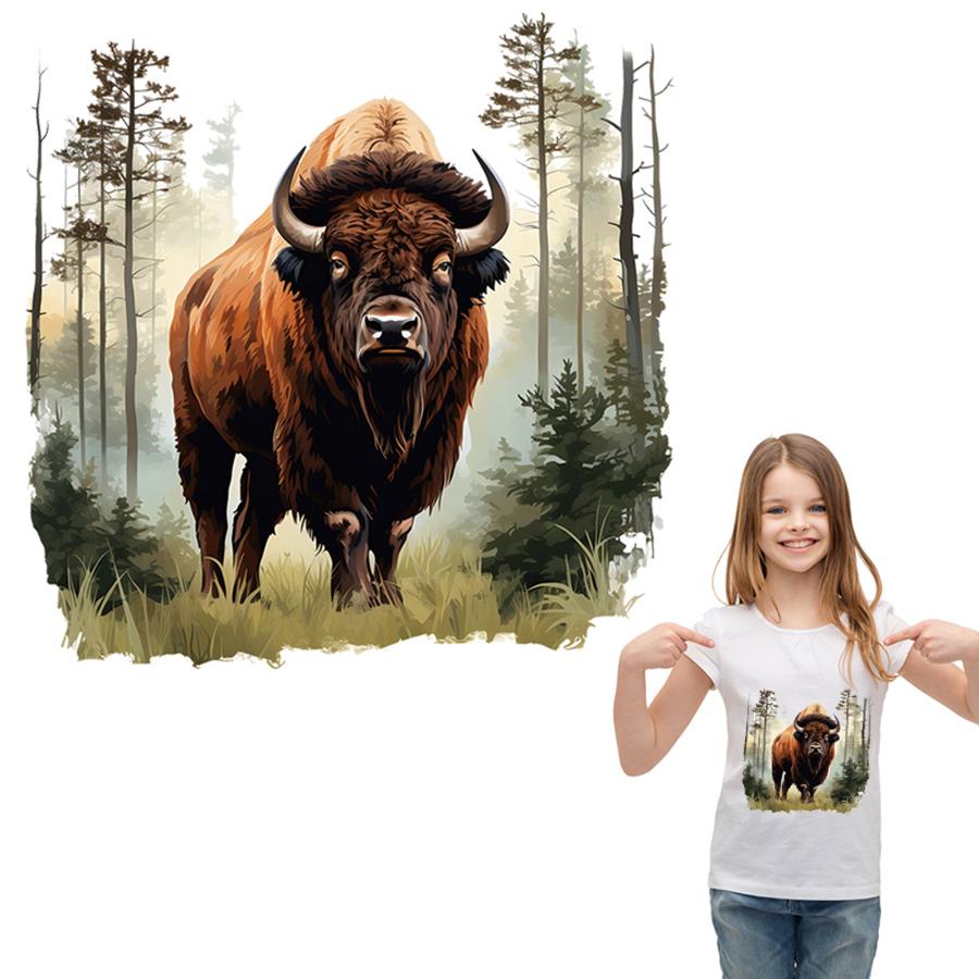 Термальные нашивки с дикими животными, товары для рукоделия, теплопередача, наклейка для одежды, Parches Ropa, толстовки, нашивки для одежды своими руками, наклейки