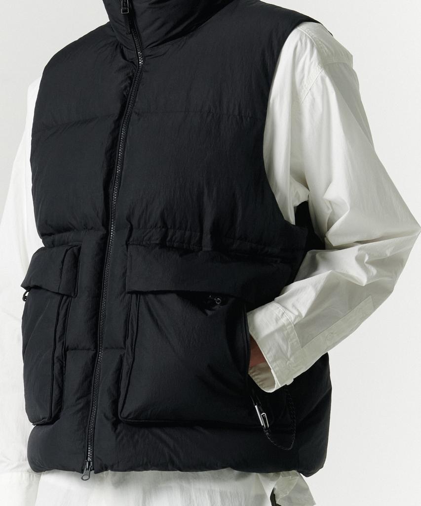 Musinsa Standard [City Leisure] Down Padded Vest [Black]