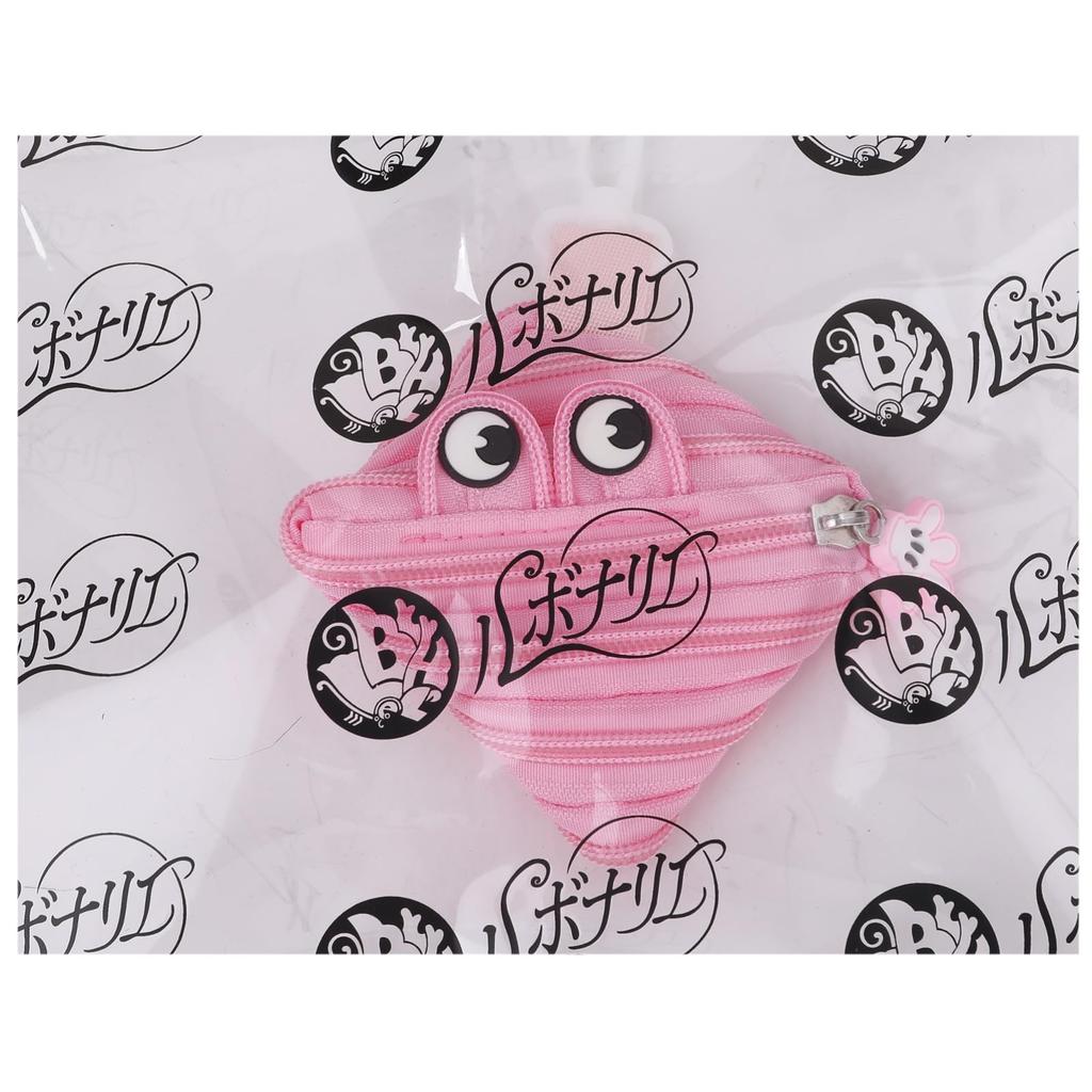 Le Bonarie Monster Coin Purse Bag Charm Mini Pouch Charm (Pink)