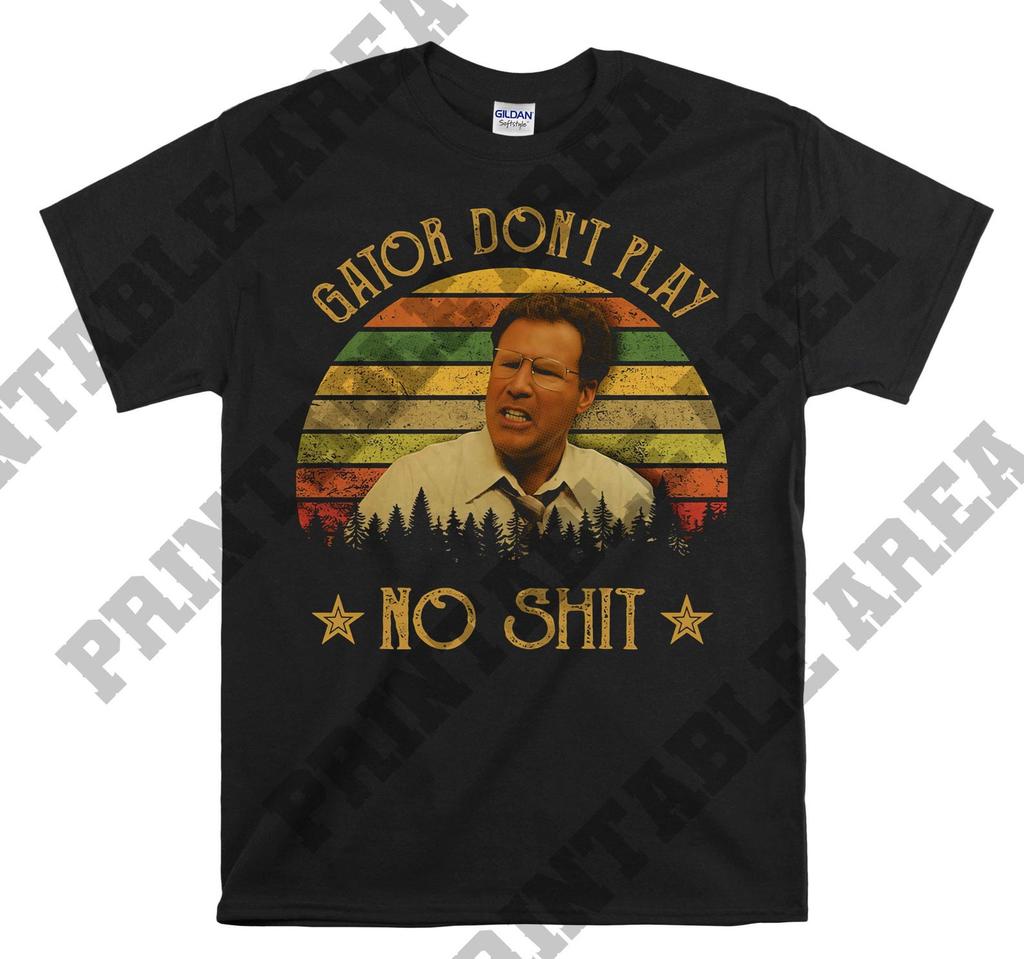 The Other Guys Allen Gamble Gator Don't Play No Shit Vintage Men Unisex T shirt, T shirt, T shirt MO482