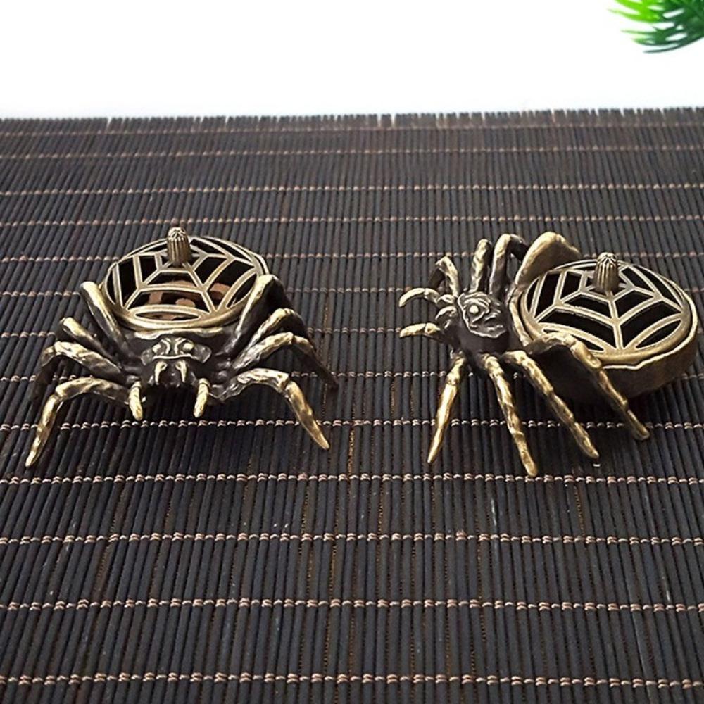 Metal Incense Burner Spider Type Aroma Furnace Durable Incense Holder Home Interior Decoration