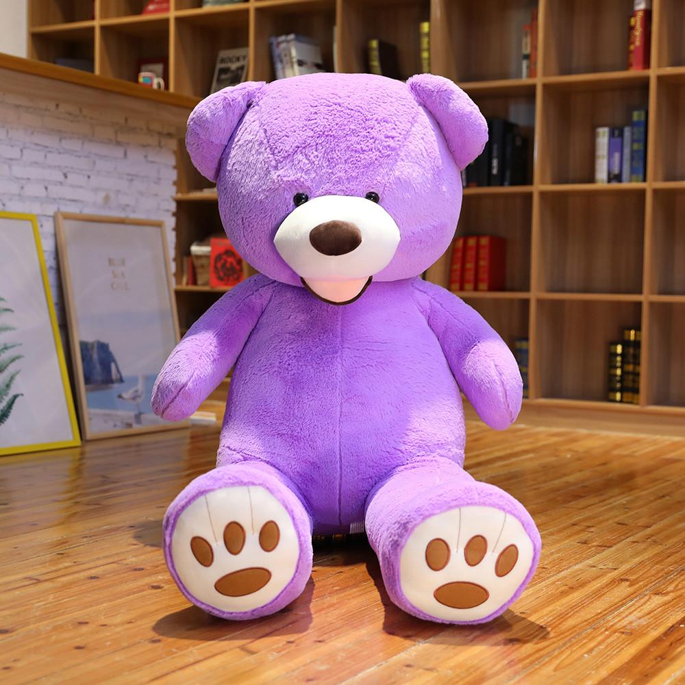 100/130cm Stuffed Giant Bear Plush Toys Soft Animals Pillow Birthday Valentine's Gifts