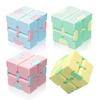 Волшебный куб-головоломка, антистрессовые игрушки для взрослых, бесконечный флип, забавный куб, сенсорные игрушки для детей с особыми потребностями, рождественские подарки
