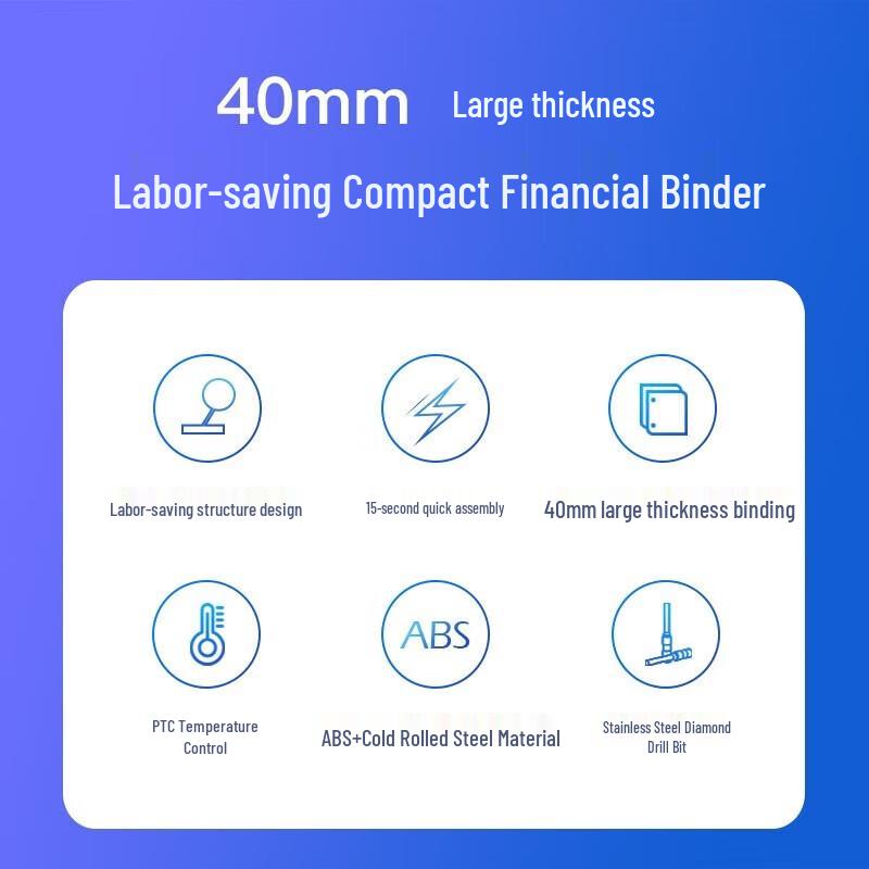 GEPAD GP-40A Manual Financial Binding Machine