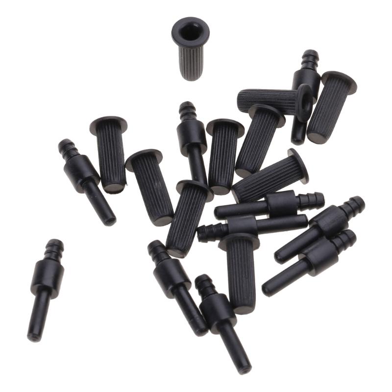 Socket Fastener Mesh Clasp Snap Closure Speakers Rubber Net Cover Frame Grill Guide Buckle For Audio Accessories 10pcs